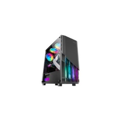 Semitorre Mars Gaming FRGB S/F USB2/3 ATX Negra (MCX2)