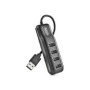 Hub NGS USB-A 2.0 a 4xUSB-A 2.0 Negro (PORT2.0)