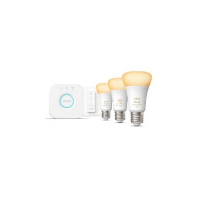 Kit Philips 3 Bombillas E27 + Hue Bridge (929002468403)