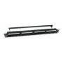 Patch Panel EQUIP 24p Cat.6 1U Negro (EQ135426)