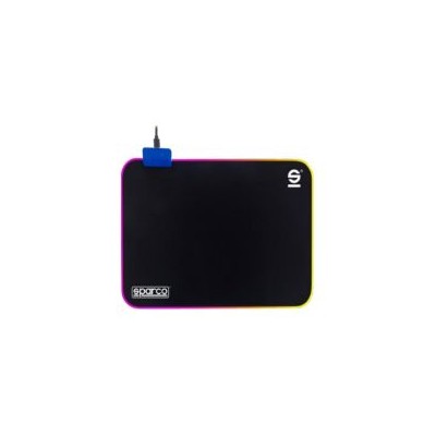 Alfombrilla Gaming SPARCO RGB 300x250mm (SPMOUSEPAD)