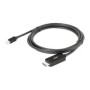 Cable Club 3D Mini DP/M a HDMI/M 1.8m Negro (CAC-1187)