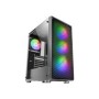 Semitorre Mars Gaming ARGB S/F USB2/3 ATX Negra (MCF)