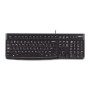 Teclado LOGITECH K120 USB Francés Negro (920-002488)