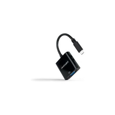 Adaptador Nanocable USB-C a VGA Negro (10.16.4101-BK)