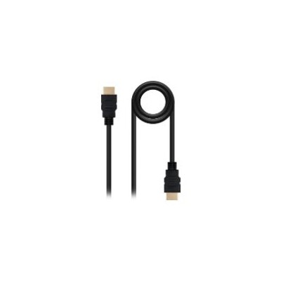 Nanocable HDMI A/M a HDMI A/M 1m Negro (10.15.1700)