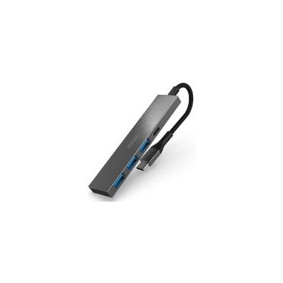 Hub NILOX USB-C a 3xUSB-A 3.0 1xUSB-C 3.0 (NXHUBUSBC02)