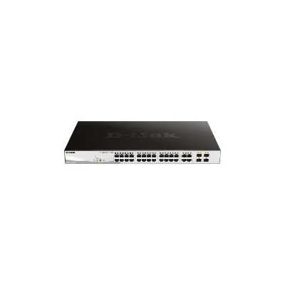 Switch D-Link 24xRJ45 GbE PoE Rack 1U (DGS-1210-28P/E)