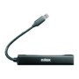 Hub NILOX USB-A a 1xUSB-A 3xUSB 2.0 Negro (NXHUB401)