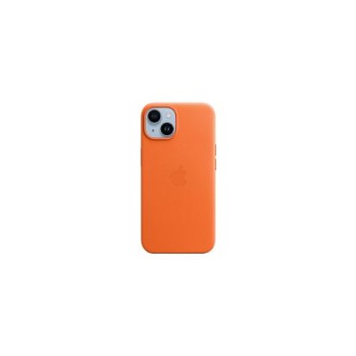 Funda Apple 6.1" Cuero iPhone 14 Naranja (MPP83ZM/A)