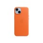 Funda Apple 6.1" Cuero iPhone 14 Naranja (MPP83ZM/A)