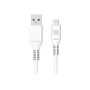 Cable CELLY Usb-a a Usb-C 1m Blanco (RTGUSBUSBCWH)