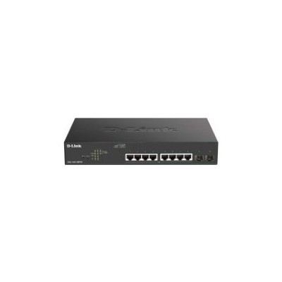 Switch D-Link 10xRJ45 GbE 2xSFP 1U (DGS-1100-10MPV2/E)