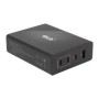 Cargador Club 3D 132W 1xUSB-A 3xUSB-C Negro (CAC-1906)