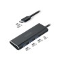 Hub NILOX USB-C a 3xUSB-A 3.0 1xUSB-C (NXHUBUSBC03)