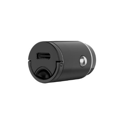 Mini Cargador de Coche CELLY 30W 1xUSB-C (CCMINIUSBCBK)