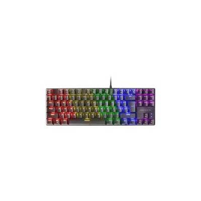 Teclado Mars Gaming LED RGB TKL USB Negro (MK80BRES)