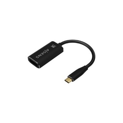 Adaptador AISENS USB-C/M a DP/H 15cm Negro (A109-0690)