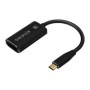 Adaptador AISENS USB-C/M a DP/H 15cm Negro (A109-0690)