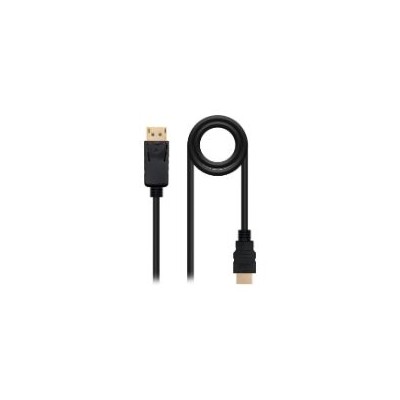 Nanocable DP/M a HDMI/M 10m Negro (10.15.4310)