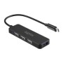 Hub Approx USB-C a 3xUSB 2.0 1xUSB 3.0 Negro (APPC48V2)