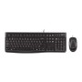 T+Ratón LOGITECH MK120 USB Inglés Negro (920-002552)