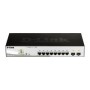 Switch D-Link 8xRJ45 2xSFP PoE Rack 1U (DGS-1210-10P/E)