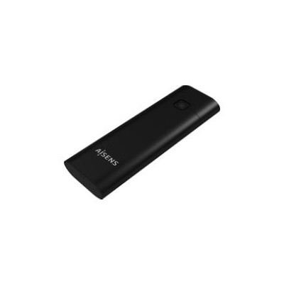 Caja AISENS SSD M.2 NVMe USB-C 3.1 Negra (ASM2-020B)