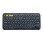 Teclado LOGITECH K380 Bluetooth Ruso Negro (920-007584)