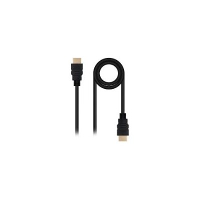 Nanocable HDMI/M a HDMI/M 50cm Negro (10.15.3800)