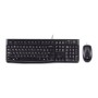 T+Ratón LOGITECH MK120 USB Italiano Negro (920-002543)