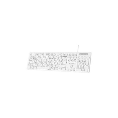 Teclado SUBBLIM Slim Silencioso Blanco (SUBKBC-0SSK51)