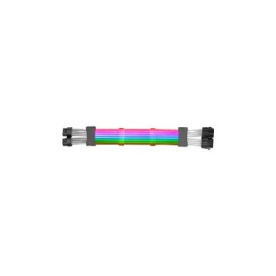 Extensor de Cable RGB Mars Gaming 8+8-pin 0.26m (MCA16)