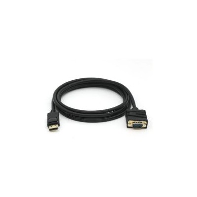 Cable EQUIP DP/M a VGA/M 2m Negro (EQ119338)