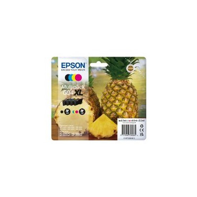 Tinta Epson 604XL Pack Negro/Tricolor (C13T10H64010)