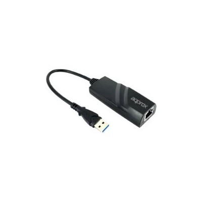 Adaptador Approx USB 3.0 a RJ45 Negro (APPC07GV3)