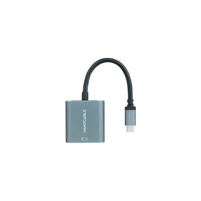 Adaptador Nanocable USB-C/M a DVI/H Gris (10.16.4103-G)