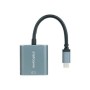 Adaptador Nanocable USB-C/M a DVI/H Gris (10.16.4103-G)