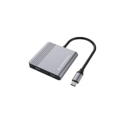 Adaptador CONCEPTRONIC 4en1 USB-C 3.0 Gris (DONN13G)