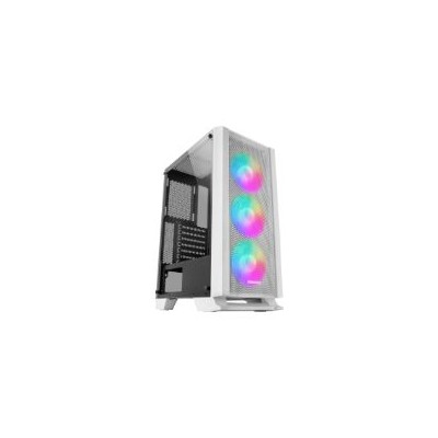 Semitorre Mars Gaming FRGB S/F USB2/3 ATX Blanca (MCCW)