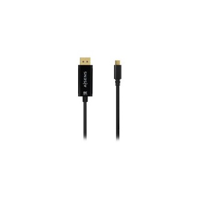 Cable AISENS USB-C/M a DP/M 1.8m Negro (A109-0689)