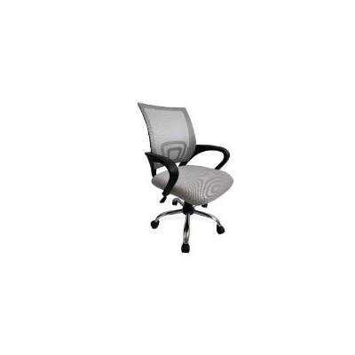 Silla de Oficina EQUIP Malla Gris Clara (EQ651015)