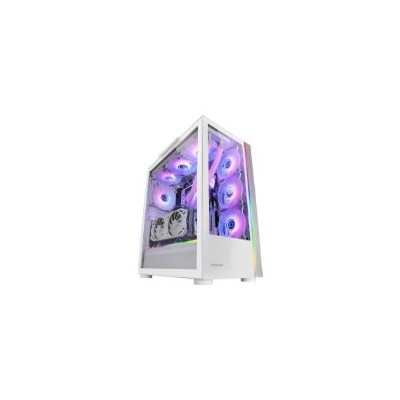 Torre Mars Gaming ARGB S/F USB2/3 ATX Blanca (MCULTRAW)