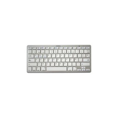 Teclado NILOX Multimedia Bluetooth Blanco (NXKB01S)