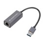 Adaptador CONCEPTRONIC USB 3.0 a RJ45 Gris (ABBY08G)