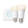 Kit Philips 2 Bombillas E27 + Hue Bridge (929002469201)