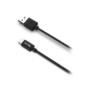 Cable CELLY USB-A a USB-C 1m Negro (USB-C)