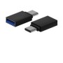 Adaptador AISENS USB-C/M a USB-A/H Negro (A108-0717)