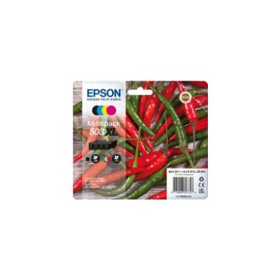 Tinta Epson 503XL Pack Negro/Tricolor (C13T09R64020)