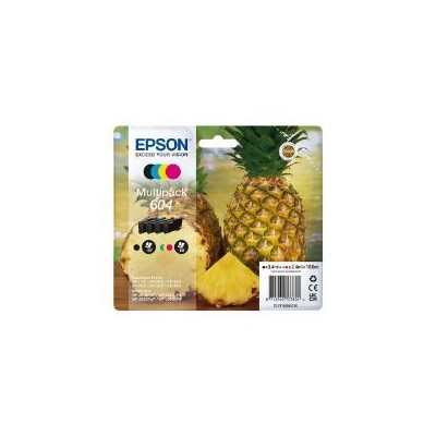 Tinta Epson 604 Pack Negro/Tricolor (C13T10G64010)